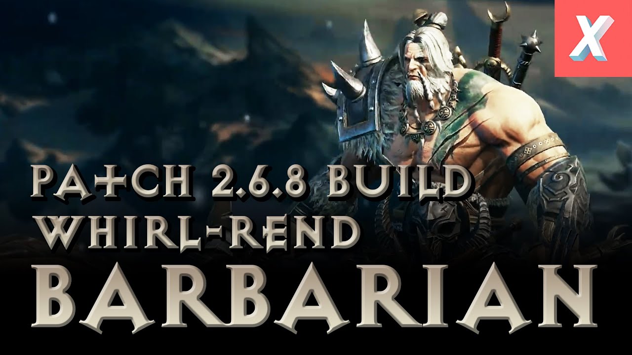 diablo 3 diablo  New 2022  Hướng dẫn Diablo 3 Patch 2.6.8 Build Whirl-Rend Barbarian : Wrath of the Waste set