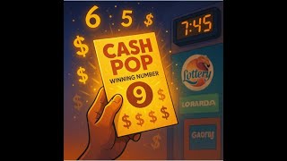CASH POP WINNING NUMBERS AND RESULTS START WINNING LOTTERY DAILY! WORKS IN ALL STATES