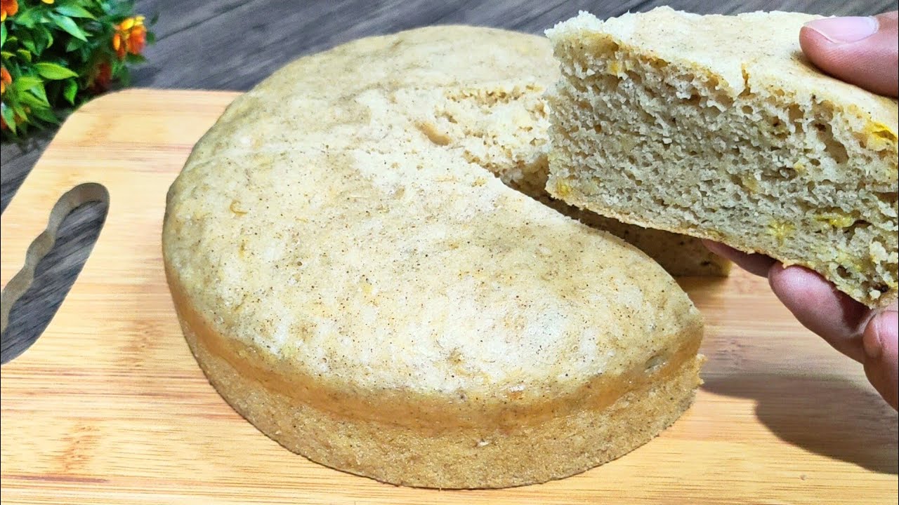 No Oven! Condensed Milk Banana Cake Recipe! Super Soft and Easy to Make