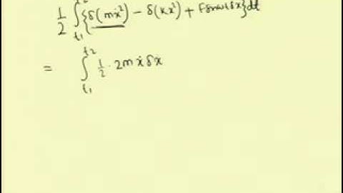 Mod-02 Lec-02 Energy based approach Extended Hamilton