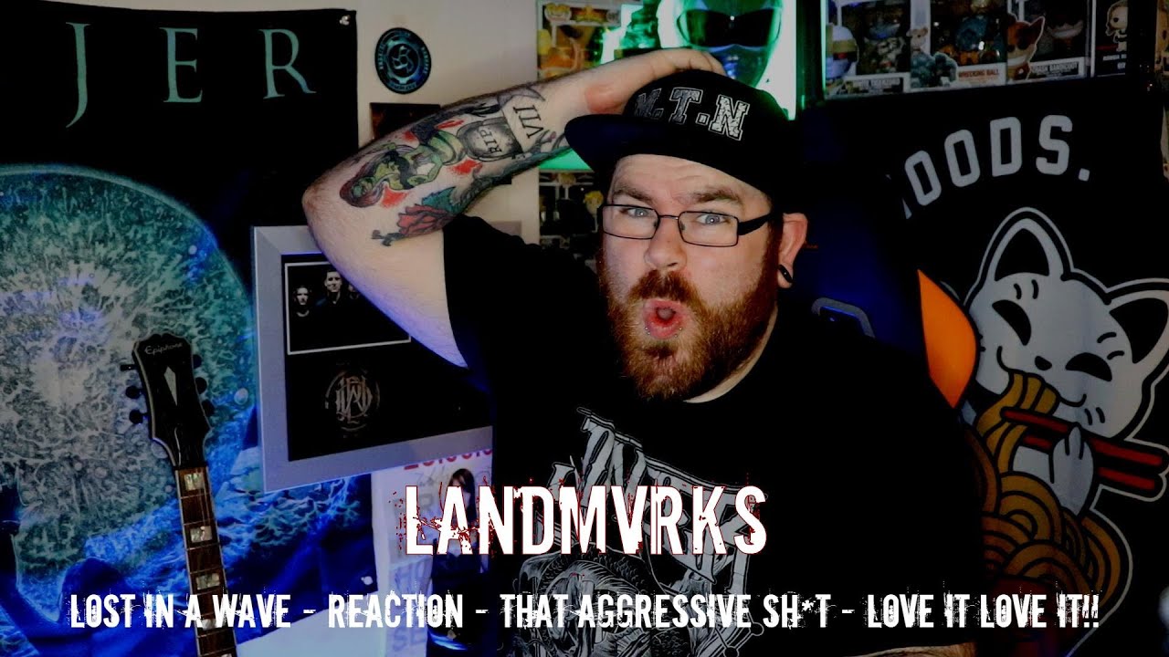 LANDMVRKS - LOST IN A WAVE - REACTION - DAMN THAT AGGRESSIVE SH*T - LOVE IT LOVE IT!