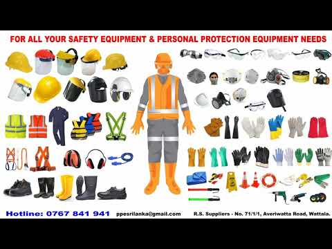 Video: Personal Protective Equipment When Working With Tools For Eyes, Hands, Headphones, Gloves