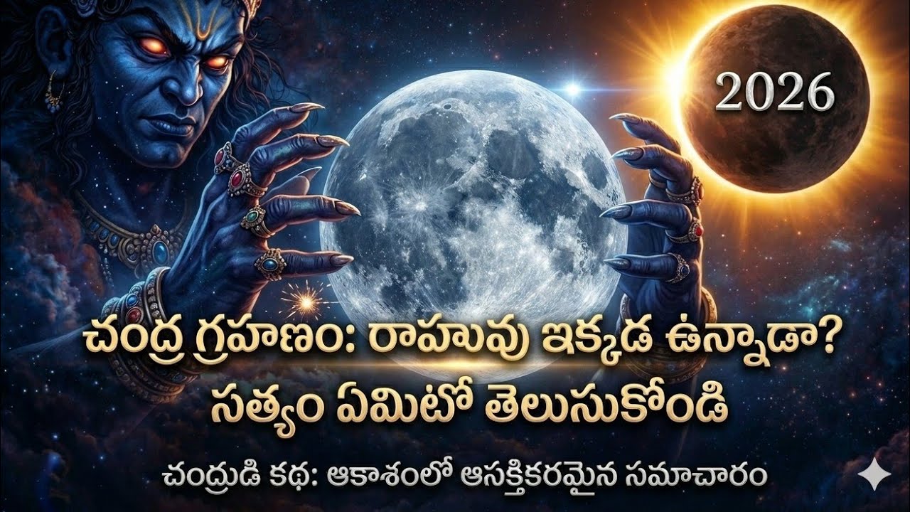 2026 చంద్రగ్రహణం నిజం బయటపడింది! రాహువు కాదు… సైన్స్ ఏమంటోంది? |#factsbykalli #teluguspiritual