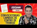 CONVOCATORIA DE CAMBIOS DE CENTRO DE TRABAJO 2025