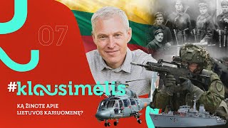 Ką žinote apie Lietuvos kariuomenę? | Įdomiausi atsakymai | #klausimėlis | Laisvės TV