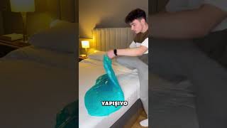 Slimedan Yapılmış Yorgan Yapış Yapış