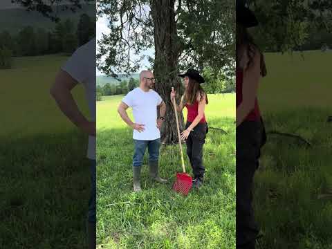 Cowboy knighting