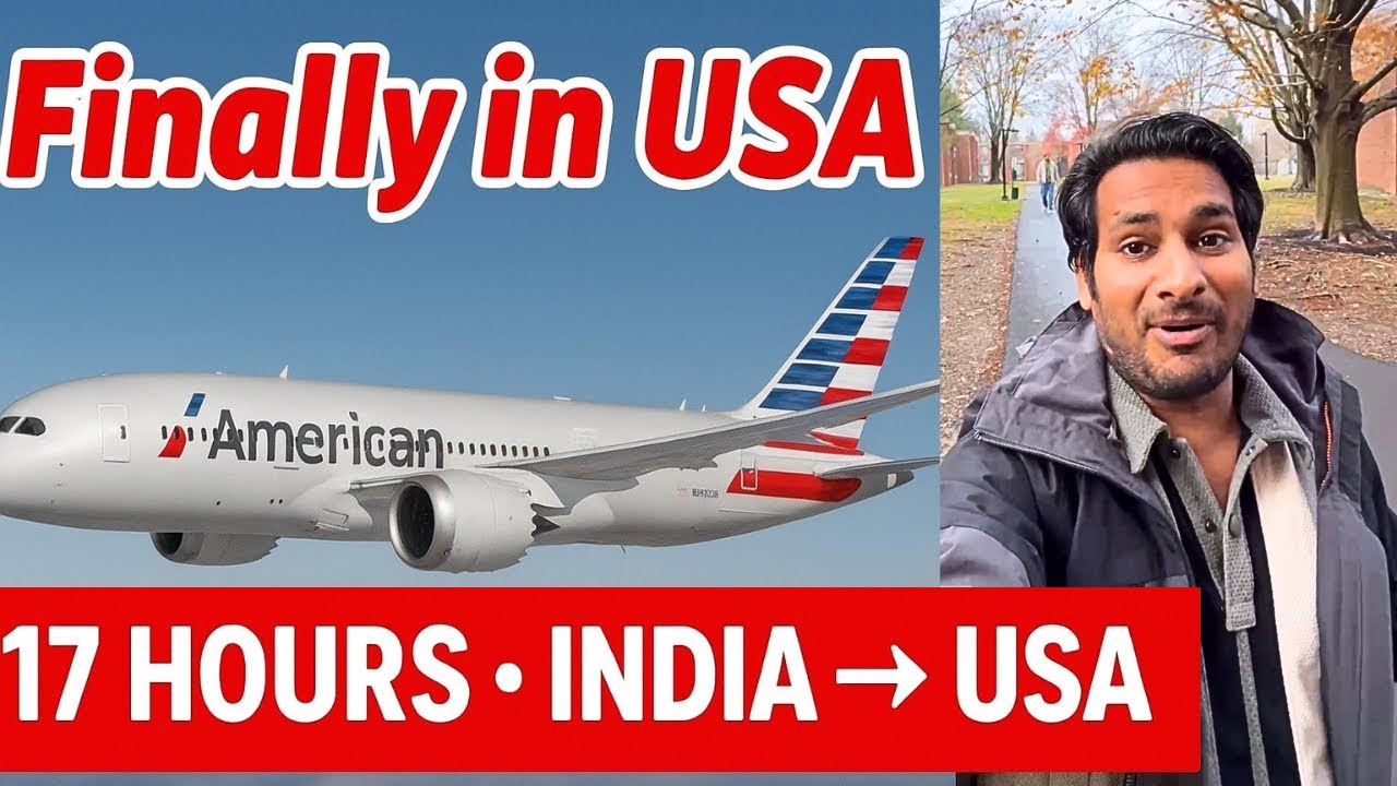 В ШОКЕ от иммиграции в США! 😳🇺🇸 Мой первый рейс Air India в Америку ✈️» США, эпизод 1