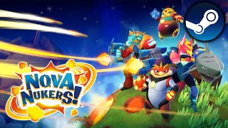 Nova Nukers! | Let's Play 2 Player Split-Screen | PC (STEAM)