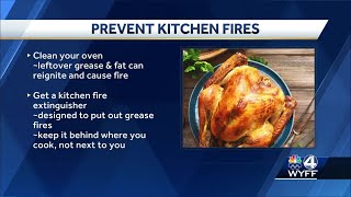 Prepare to prevent kitchen fires, as you prepare for Thanksgiving