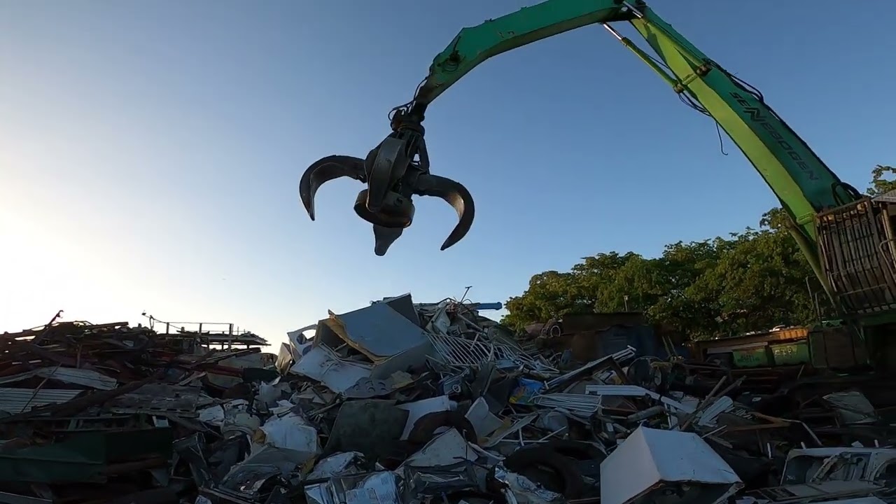 recycling scrap from the yard king brothers recycling