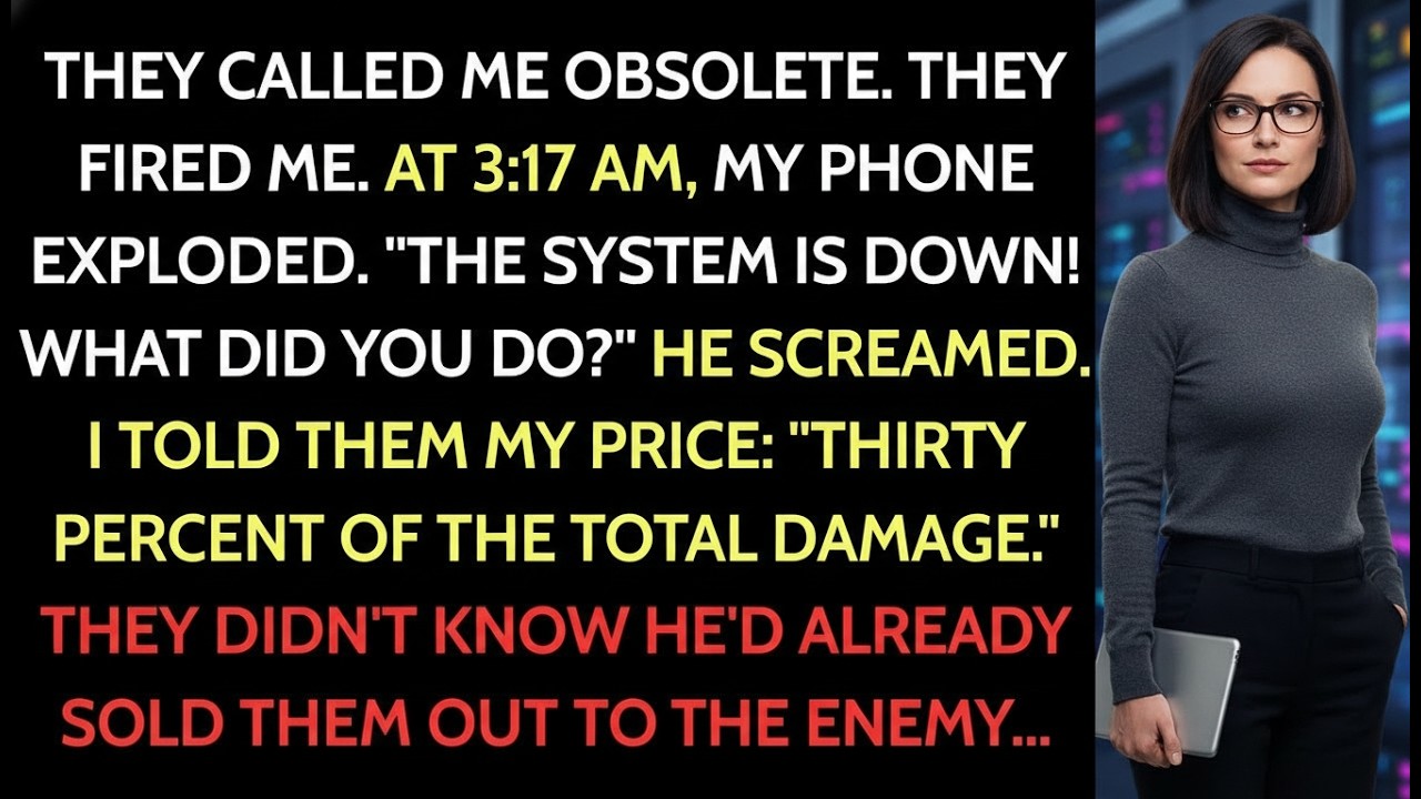 My Director Convinced the New CEO I Was Obsolete—Then the Servers Failed.