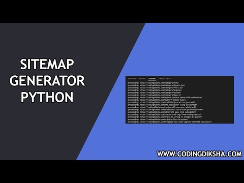 Python Sitemap Generator - Full Source Code