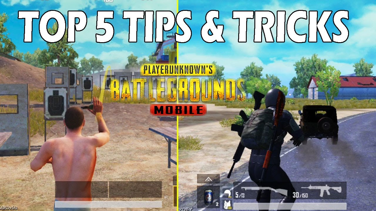 Top 5 Tips and Tricks In PUBG MOBILE / Top 5 Myths In Pubg - YouTube