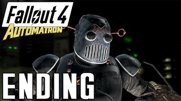 Fallout 4 Automatron DLC Walkthrough Part 4 - Ending (PC Ultra DLC)
