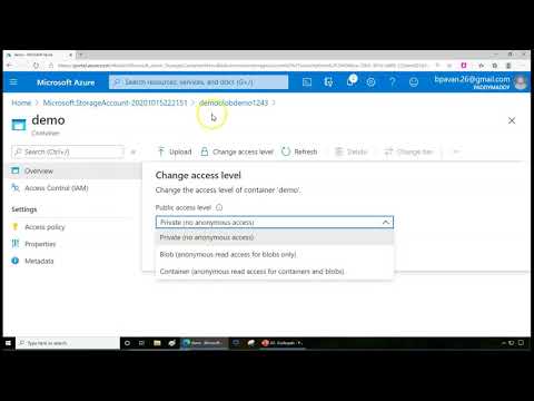 Azure blob storage | Block Blob, Append blob and Page Blob explained with DEMO