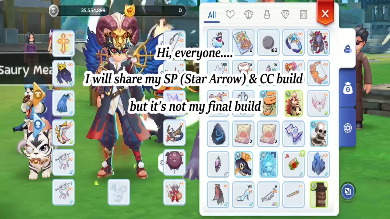 ragnarok m arrow bag  Update New  My SP Build (Star Arrow) Stellar Hunter Ragnarok M Eternal Love