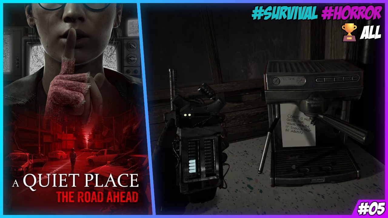 A Quiet Place | Let's Play Horror | E05 | The Campsite | Coffee is our smallest problem!