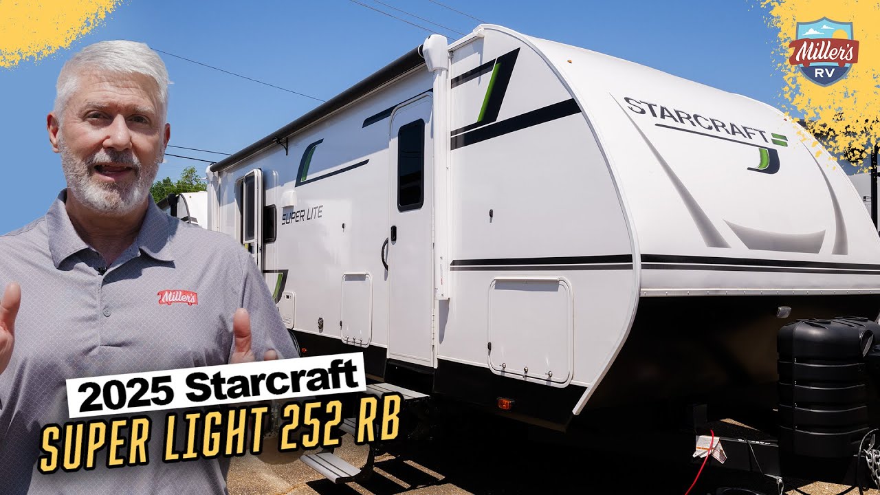 2025 Starcraft Super Lite 252RB — Ultimate Rear Bath Travel Trailer! 💥 (bonus walk in closet)