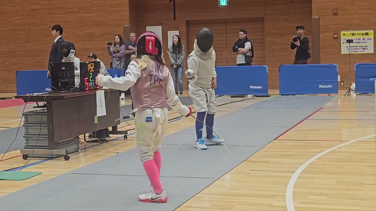 TOKYO OPEN FENCING 2025 U8混鈍4強 LIN Cen  VS YASUI Hal