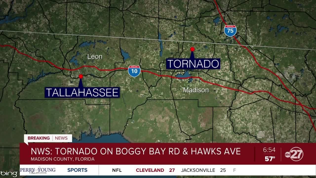 NWS: Tornado touchdown confirmed in Madison County - YouTube