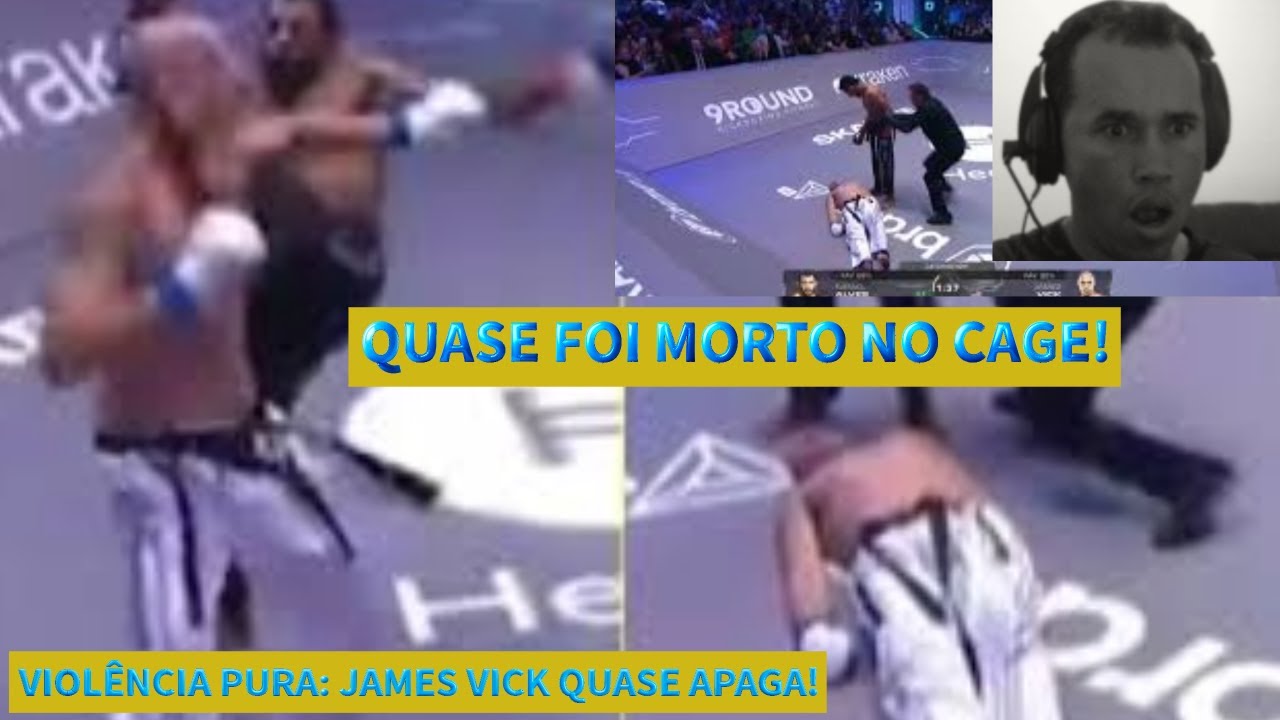 RAFAEL ALVES DESTRÓI JAMES VICK – QUASE FOI MORTO  