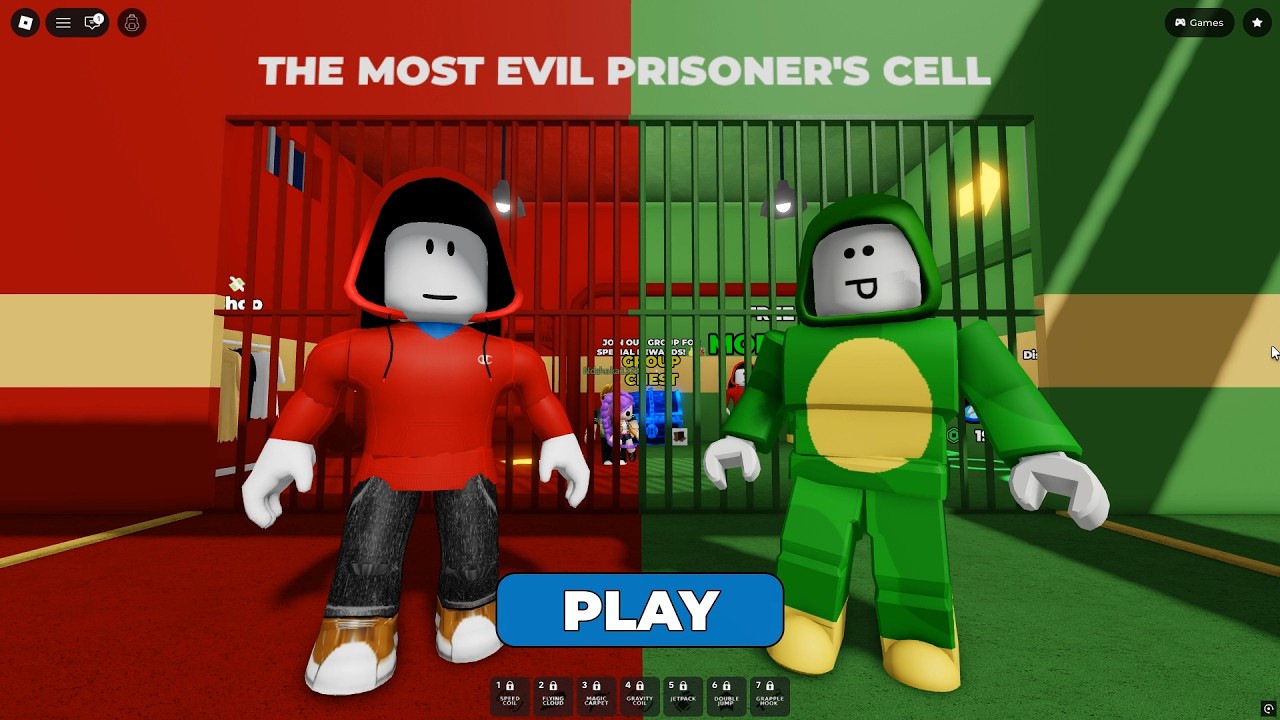 JJ VS MIKEY PRISON RUN! (Obby)_Roblox-Gameplay-Walkthrough