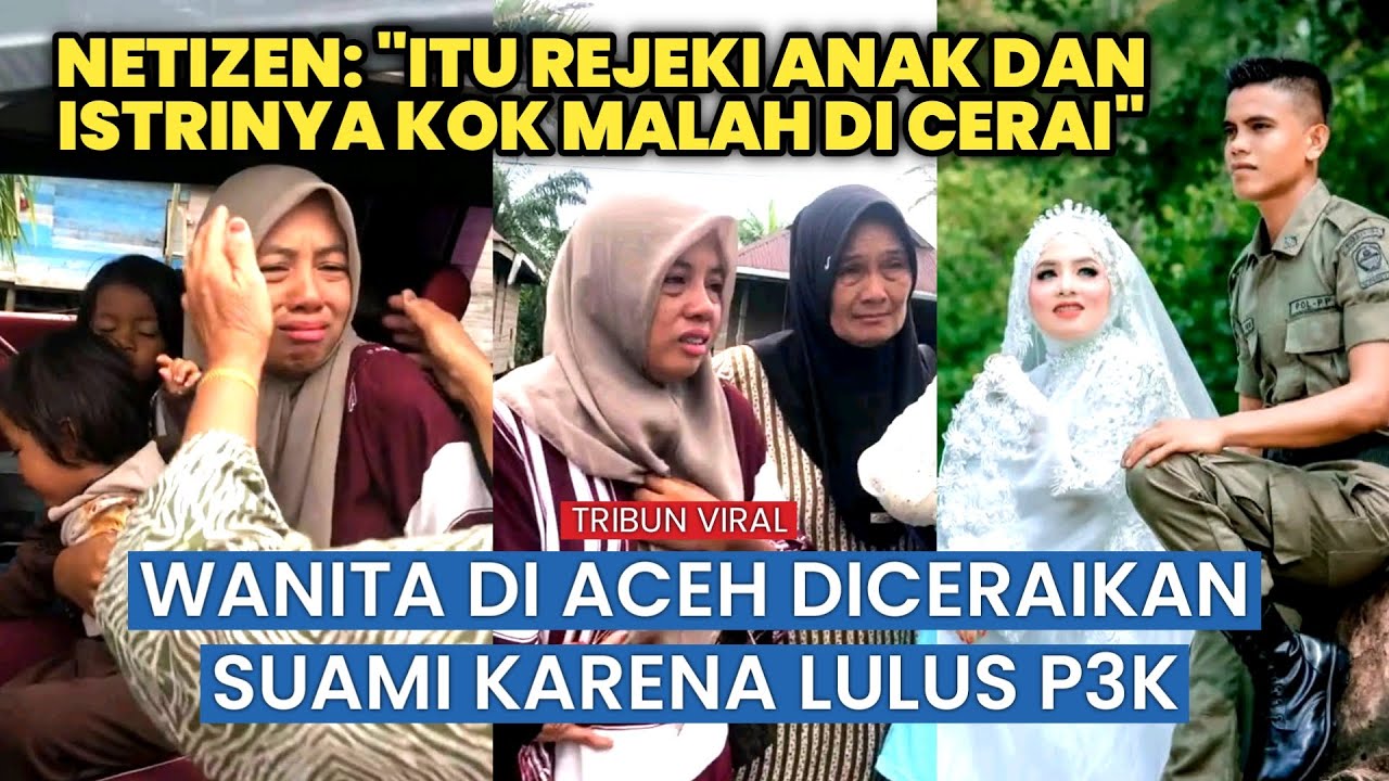 Setelah Suami Lulus P3K, Istri Malah Diceraikan! Kisah Melda dari Aceh Singkil Bikin Netizen Nangis