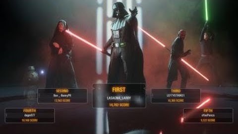Battlefront 2 - Darth Vader FLAWLESS HvV Match with New Choke!