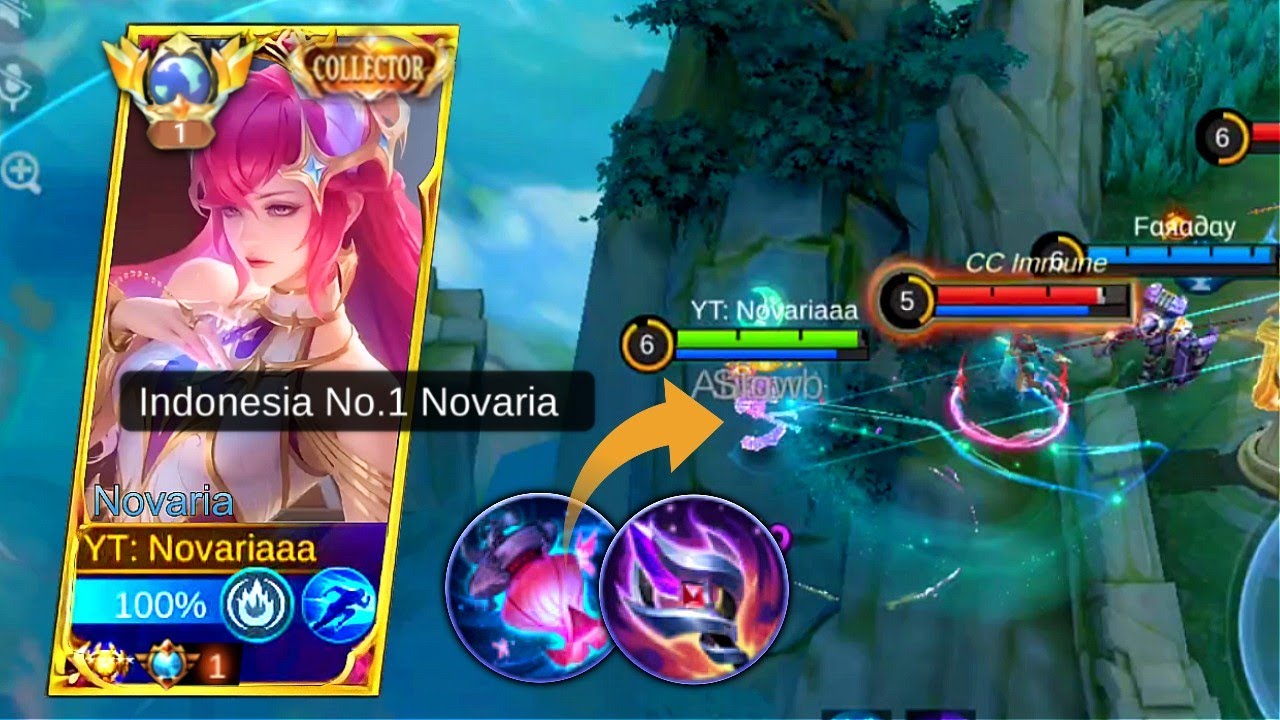PRO NOVARIA TUTORIAL | HOW TO COUNTER META MATHILDA IN RANKED | GLOBAL NOVARIA BUILD & EMBLEM 2024
