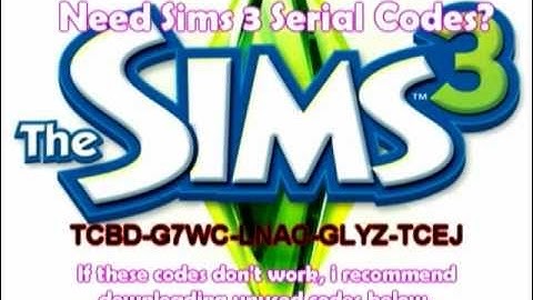 Serial Code Sims 3 WORKING also Ambitions Serial