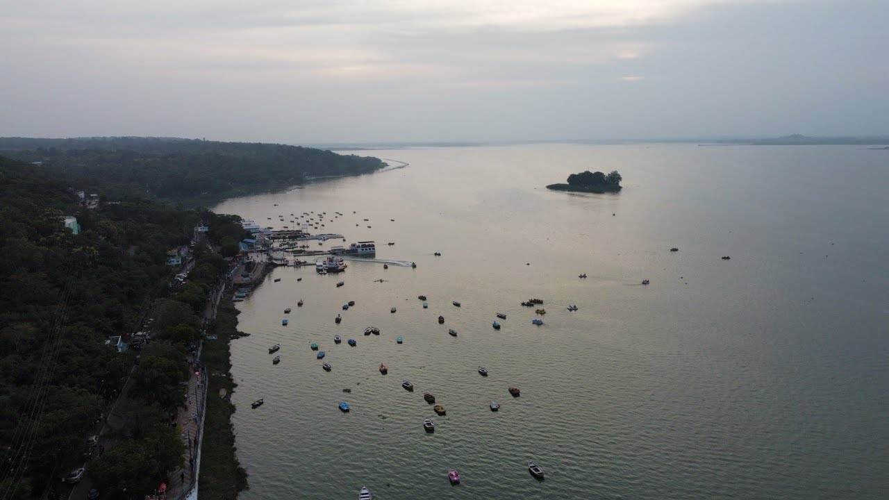 Bhopal | Drone shots | Upper Lake | #shorts - YouTube