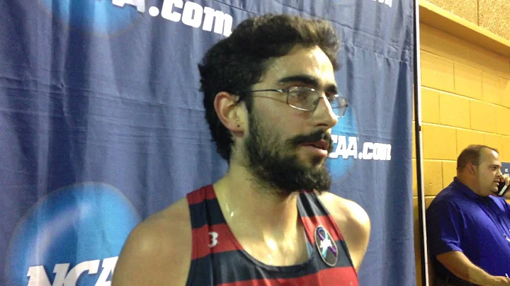 Penn's Thomas Awad after NCAA mile prelims