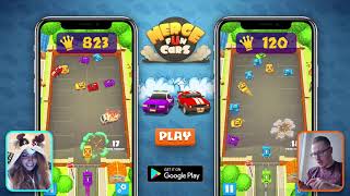Merge fun cars: parking games. Let's play gameplay screenshot 2