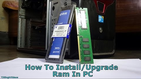 How To Install Desktop Ram [2016]