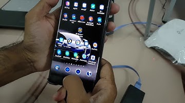 How to connect  your smart phone to any Ethernet cable