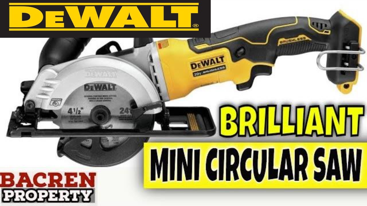 frivillig Arrangement Tomat DEWALT Mini Compact Circular Saw | DCS571N UK Tool Review - YouTube