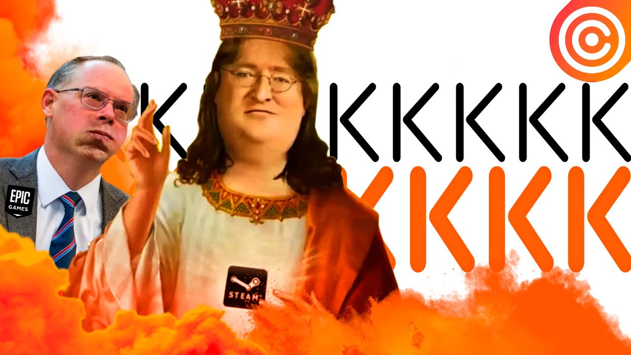 Você não vai ACREDITAR no que descobriram da EPIC GAMES vs STEAM K K K K K K K K K K K