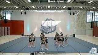 Mountain Cup 2023 - 30 - FCSG Cheerleader - Green Twinkle - Peewee Cheer - L2