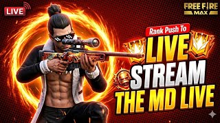 ⚡ GRANDMASTER TOP 1 PUSH! V Badge Lobby 💎 FF LIVE 🔴 Free Fire LIVE!#ff #freefire