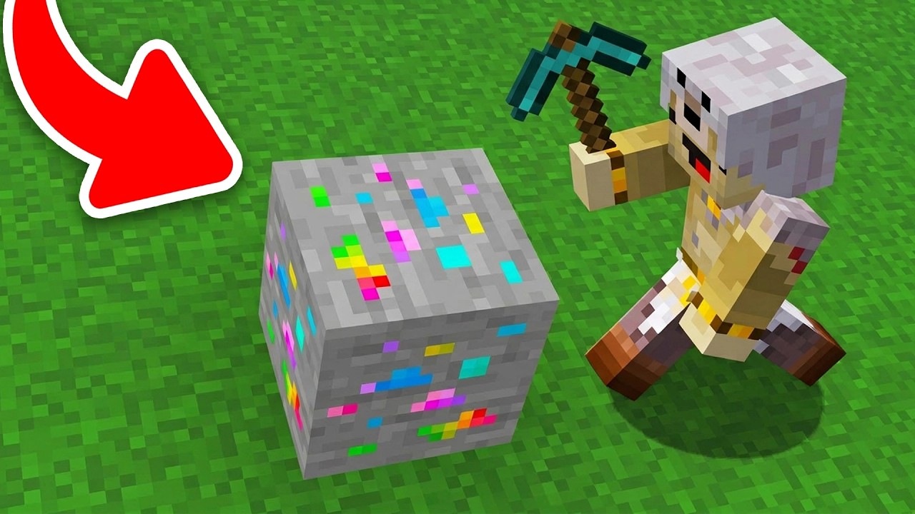 J'ai Trouvé le Minerai le PLUS RARE DE MINECRAFT !