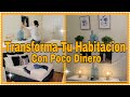 TRANSFORMA TU HABITACION CON POCO DINERO/IDEAS  PARA DECORAR EL CUARTO DE VISITAS