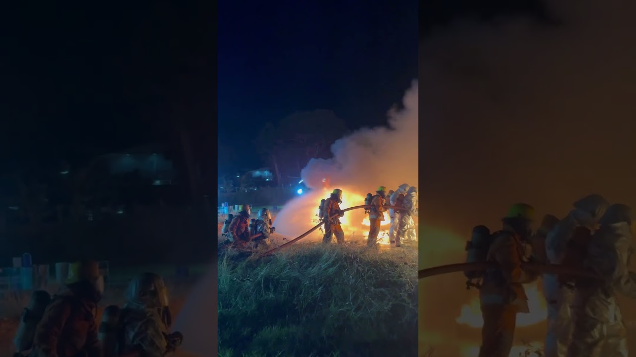 “Hose in hand, heart on fire.”