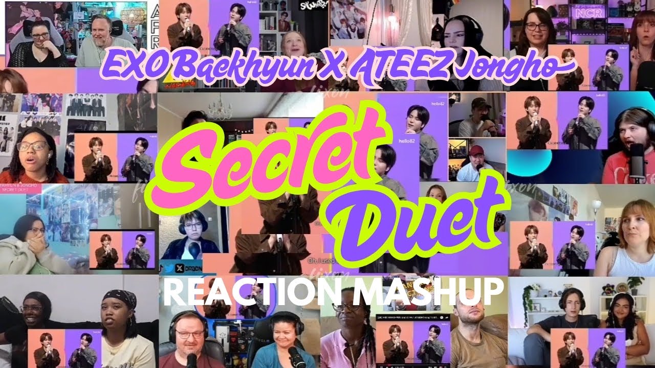 EXO Baekhyun & ATEEZ Jongho 'Until I Found You' Secret Duet REACTION MASHUP