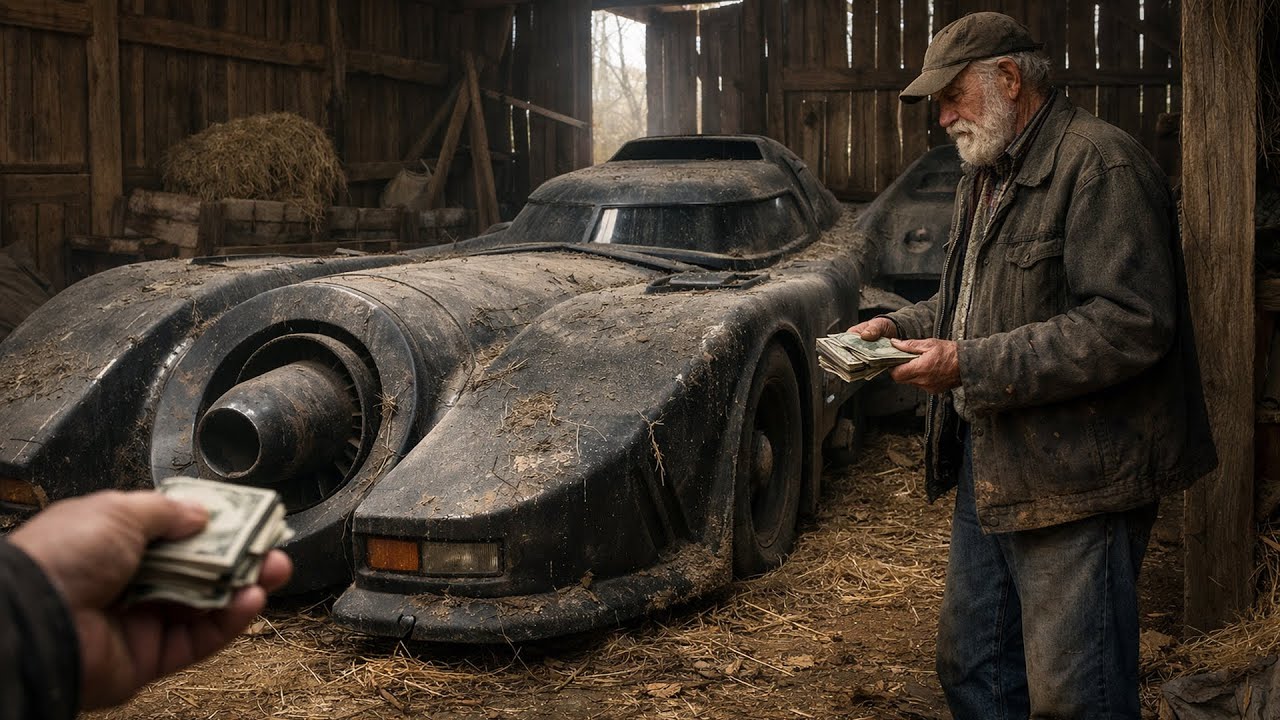 I Bought 1989 Batmobile for ONLY $300! Grandpa Sold Me His Abandoned car (Full Restoration)