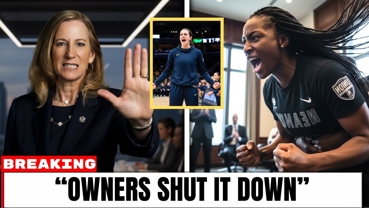 WNBA Union CRUMBLES Owners SHUT Talks Down as Caitlin Clark Is Sidelined