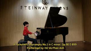 Hồ Vũ Phan Anh | Mozart Sonata K.282 (1st), Schubert Impromptu No.1 Op.90, Scriabin Etude No.5 Op.42
