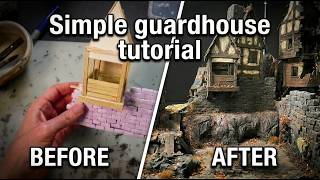 Incredibly simple to make Guardhouse tutorial!