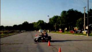 Drunk goggle driving test
