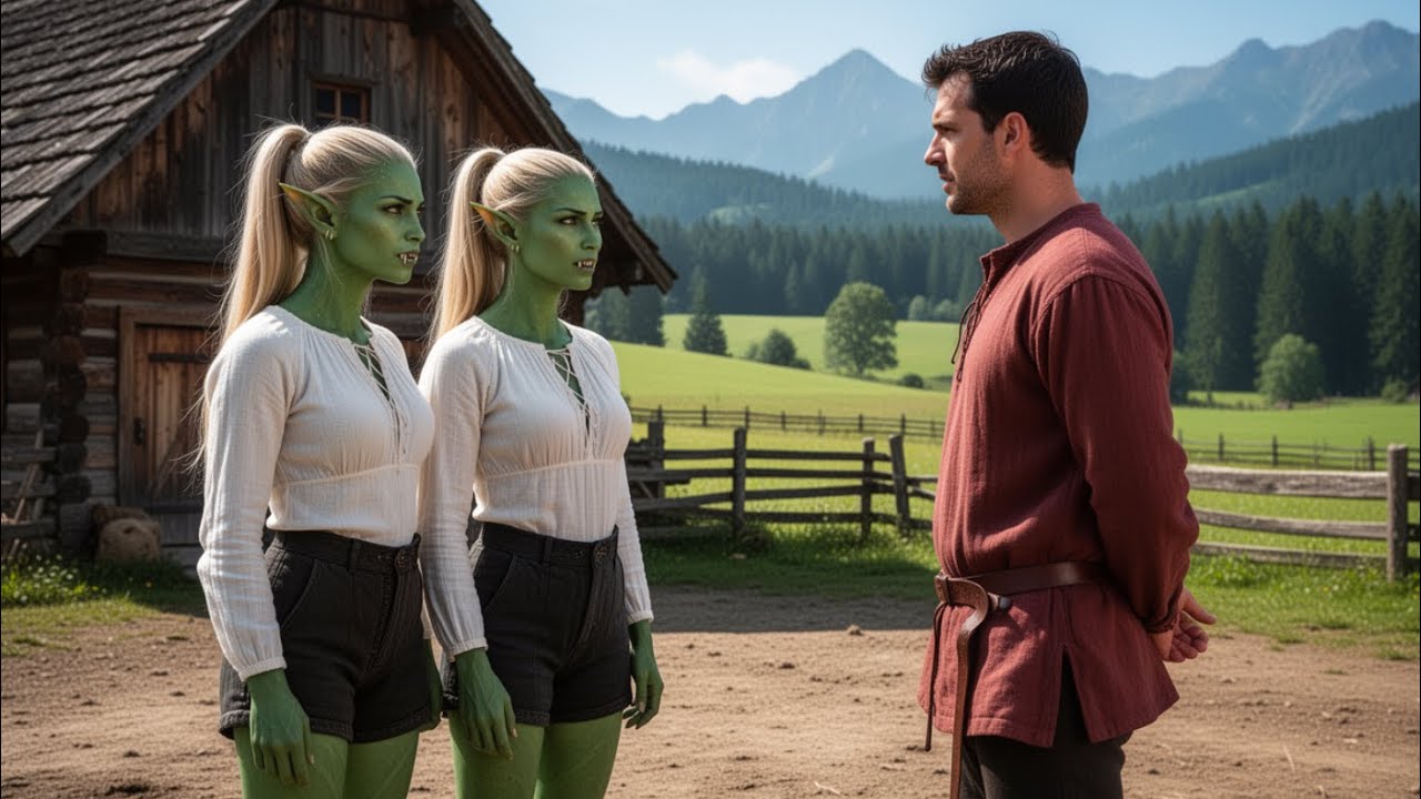 I Returned to My Farm and Found Two Orc Women Living Inside, She Asked, ‘Can I Stay for One Night?’